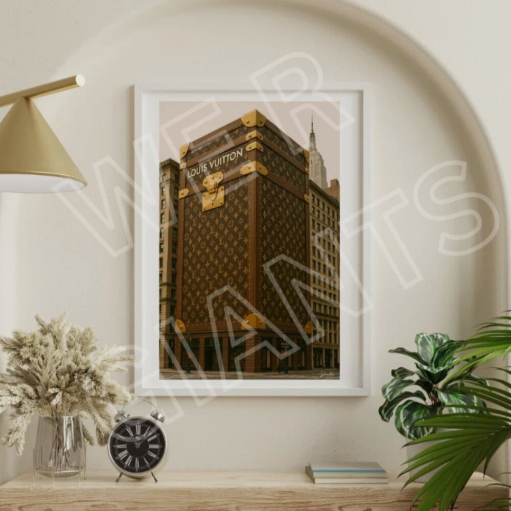 Louis Vuitton ICONIC Fifth Avenue Flagship Store 11x17 Art Print